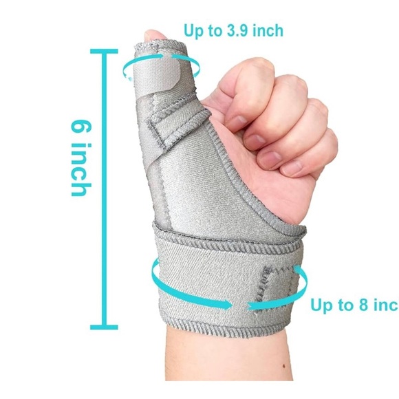 Trigger Thumb Splint - Spica Support Adjustable Stabilizer for Pain,Arthritis, - Picture 9 of 13